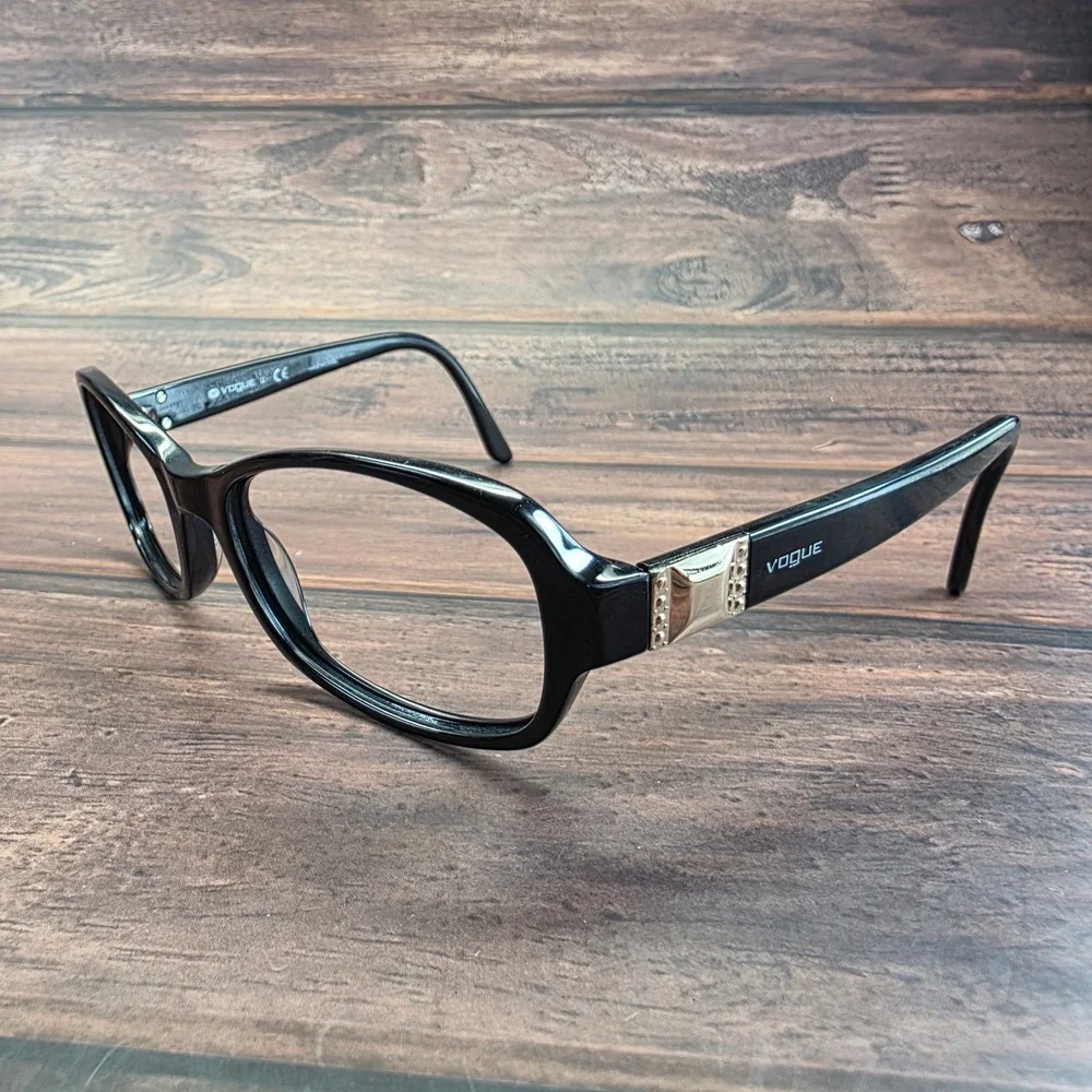 Vogue VO 5085-S Black Cat Eye Eyeglasses Frames Women 54-17-135 W44/87